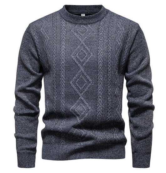 Suéter Tejido Cuello Redondo Cálido y Casual para Hombre - Image 19