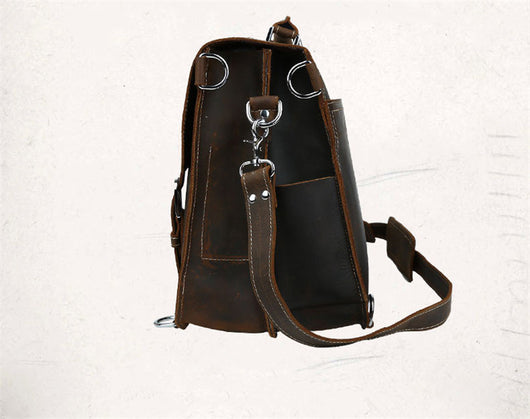 Cartera de Cuero Genuino Estilo Retro Europeo Hecha a Mano - Image 8