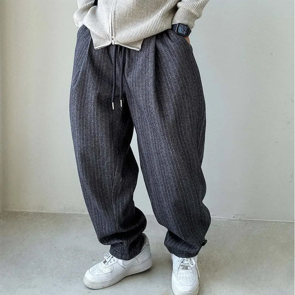Pantalones Harem Anchos de Moda Casual y Cómodos