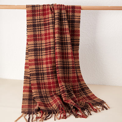 Bufanda Escocesa Gruesa de Invierno - Suave y Cálida - Image 10