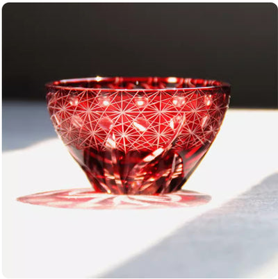 Vaso de Cristal Tallado a Mano - Image 3