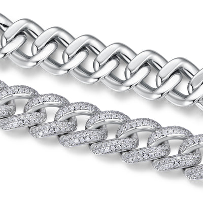 Pulsera de Plata S925 con Moissanita: Lujo Accesible y Elegancia Atemporal - Image 2