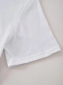Blusa Cuello Redondo Manga Corta con Detalles de Cereza y Lazo - Image 13