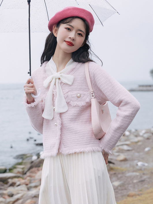 Cardigan Escote V Diseño Primavera - Image 12