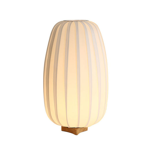 Lámpara de Mesa de Madera Estilo Japonés - Luz Cálida para Dormitorio y Estudio - Image 7