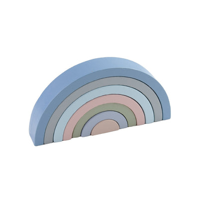 Bloques de Madera Rainbow con Rompecabezas Educativo para Niños - Image 24