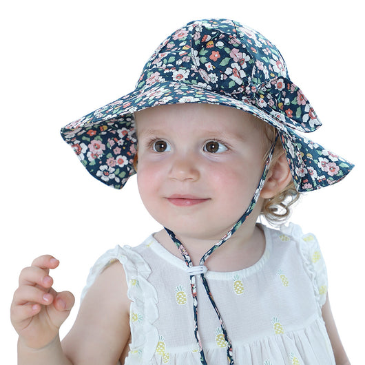 Gorro de Bebé Verano Algodón Floral Estilo Europeo - Image 53