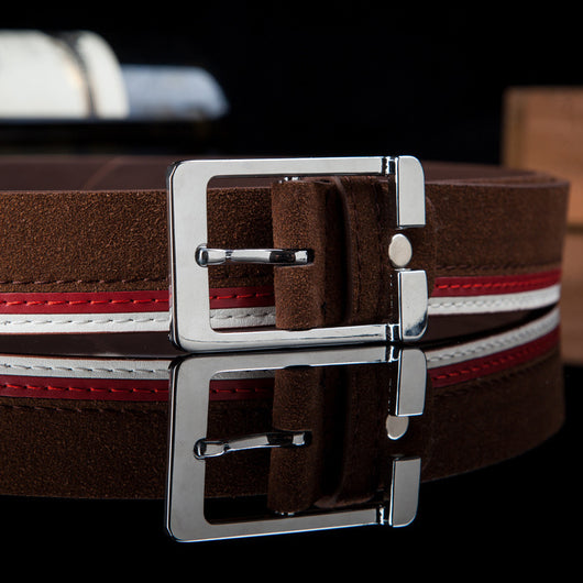 Cinturón Casual para Hombre con Hebilla de Aleación - Image 12