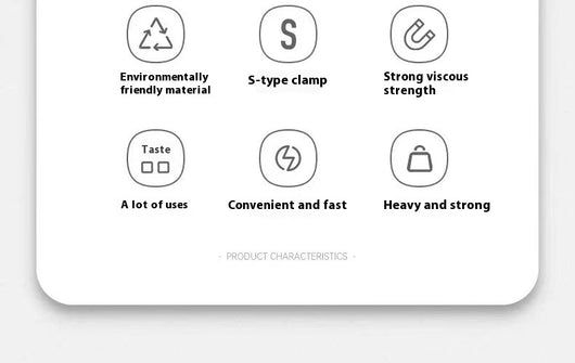 Organizador de Cables Adhesivo sin Perforación con Clips de Sujeción - Image 16