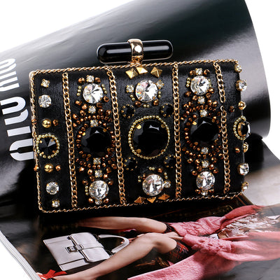 Bolso de Noche con Bordado de Cuentas - Image 7
