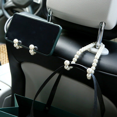 Gancho Retráctil de Acero Inoxidable para Asiento Trasero