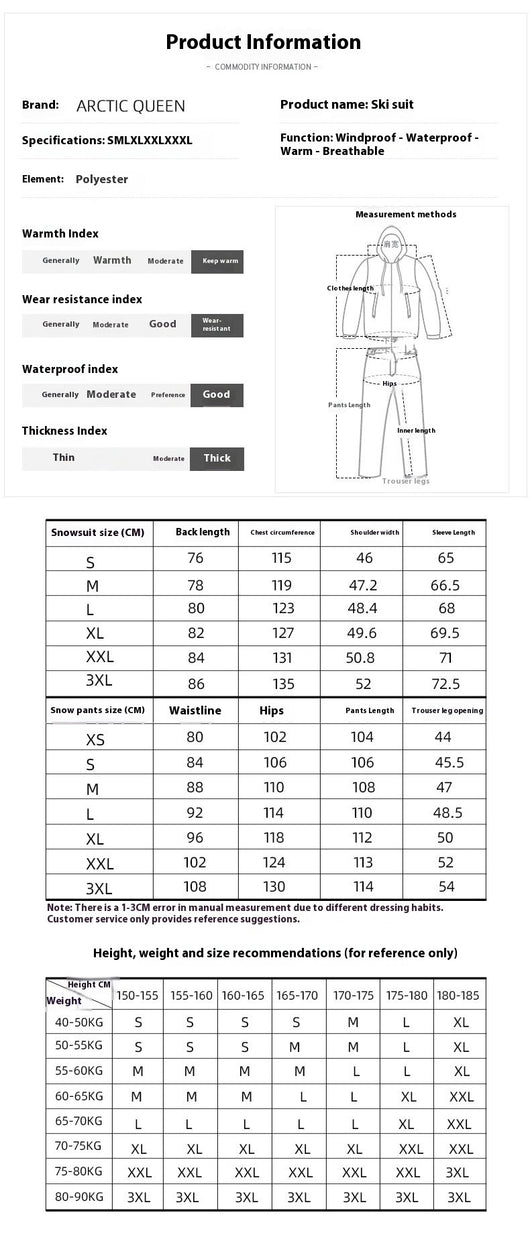 Traje Impermeable Aislante para Otoño e Invierno - Unisex - Image 15