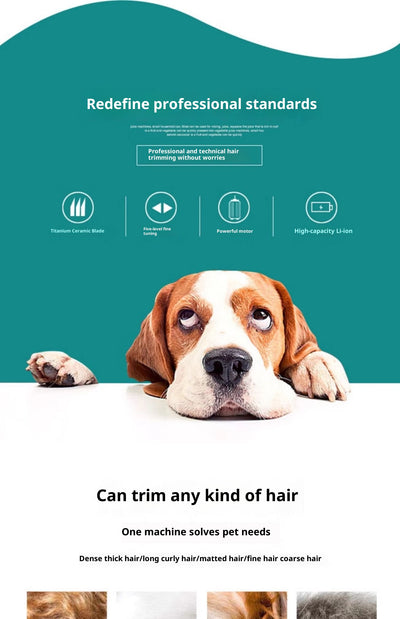 Cortadora Profesional de Alto Rendimiento para Perros y Gatos - Image 9