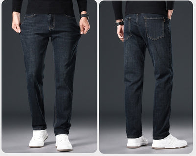 Jeans Slim Fit Premium para Hombre - Corte Recto y Tela Gruesa - Image 17