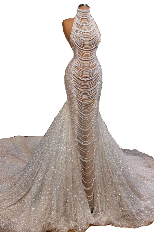 Vestido Elegante de Cintura Alta con Falda Tipo Sirena - Image 3