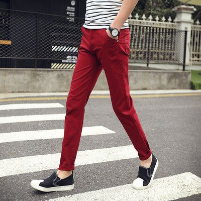 Pantalones Casuales de Algodón para Hombre - Image 12