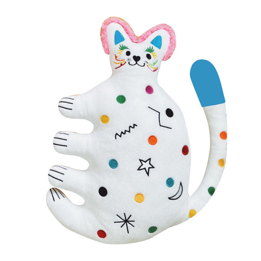 Almohada Gato Adorable - Peluche Suave y Acogedor - Image 3