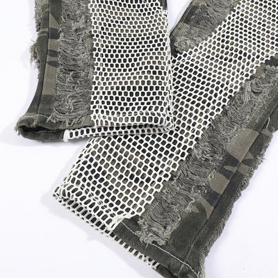 Gorra Vaquera Camuflaje con Malla Calada - Image 5