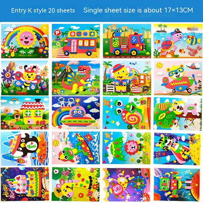 Pegatinas 3D Impresas Creativas para Niños - Image 7