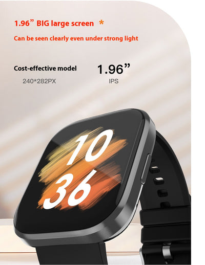 Reloj Deportivo Inteligente con Llamadas Bluetooth, Monitor Cardíaco y Oxígeno en Sangre - Image 11