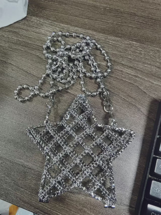 Bolsa Crossbody Estrella de Zinc con Diseño Brillante Minimalista - Image 8