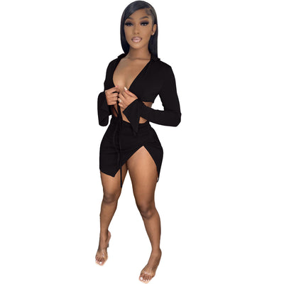 Traje de Baño Deportivo con Manga Larga y Cordones para Mujer - Image 3