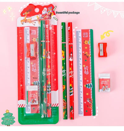 Set de Papelería Creativa para Regalos Navideños - Útiles Escolares Prácticos - Image 9