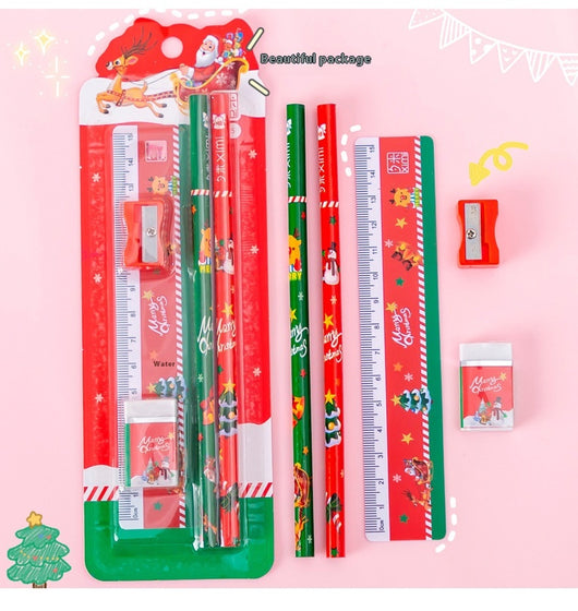 Set de Papelería Creativa para Regalos Navideños - Útiles Escolares Prácticos - Image 9