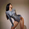 Jumpsuit Brillante Disco para Fiestas Nocturnas