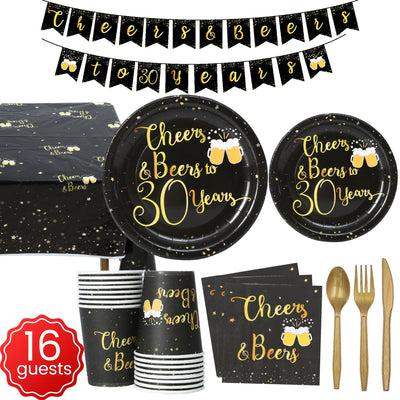 Set de Decoración para Fiesta de Cumpleaños con Estampado Creativo - Image 16