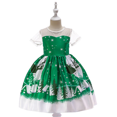 Vestido Princesa Estampado para Niñas - Image 6