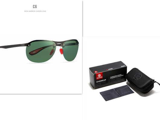 Gafas de Sol Polarizadas TR90 Sin Marco para Exterior - Image 23