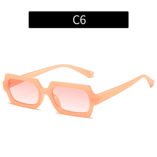 Gafas de Sol Marco Pequeño Estilo Trendy Europeo Americano - Image 10