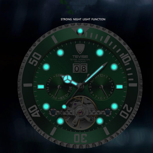 Reloj Mecánico Tourbillon Water Ghost para Hombre - Image 2