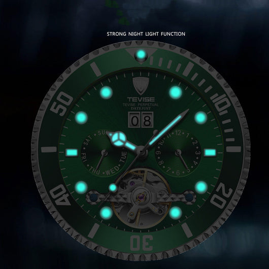 Reloj Mecánico Tourbillon Water Ghost para Hombre - Image 2
