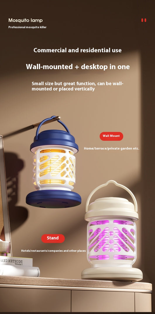 Lámpara Mata Mosquitos con Descarga Eléctrica - Repelente de Insectos - Image 20