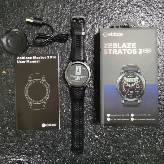 Reloj Inteligente Stratos3pro con GPS y Seguimiento de Movimiento