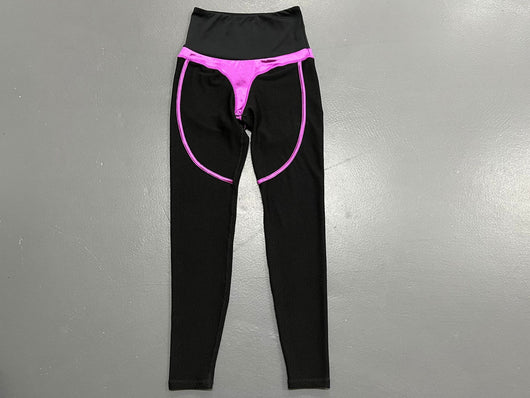 Pantalones Yoga Levantacaderas con Malla y Costuras Deportivas para Mujer - Image 19