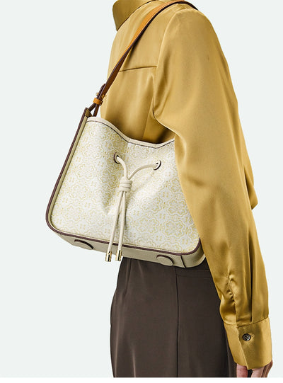 Bolso de Cuero Genuino Estilo Minimalista Lujo - Gran Capacidad - Image 16