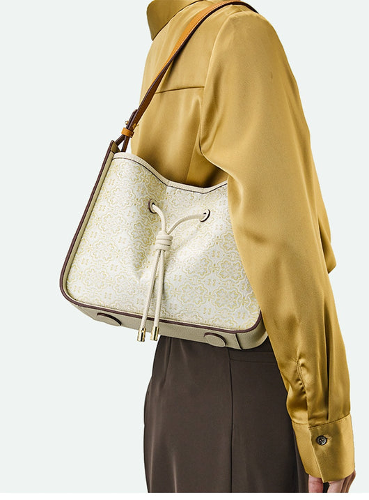 Bolso de Cuero Genuino Estilo Minimalista Lujo - Gran Capacidad - Image 16