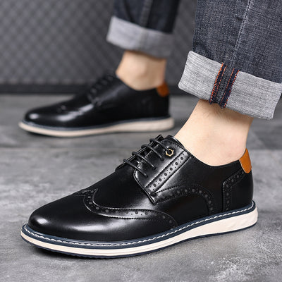 Zapatos de Cuero para Hombre Estilo Ejecutivo Británico