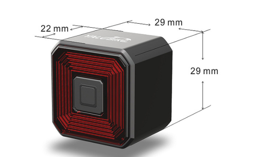 Luz Trasera LED Recargable USB para Bicicleta de Ruta - Image 6