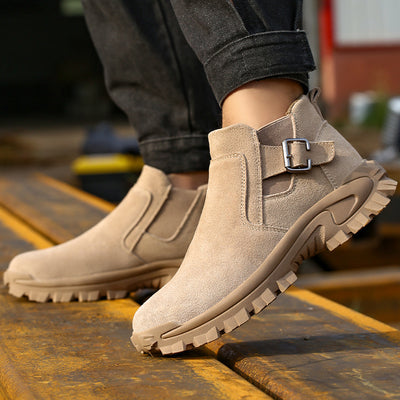 Botas de Seguridad de Cuero Genuino para Trabajo Profesional - Image 7