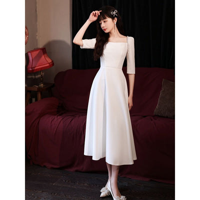 Falda Midi Blanca Elegante - Versátil para Eventos y Uso Diario - Image 3