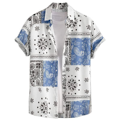 Camisa Hawaiana Hombre Manga Corta - Diseño Versátil y Moderno - Image 32