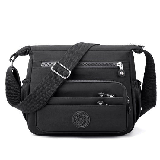 Bolsa Crossbody de Nylon Ligera con Gran Capacidad - Image 6
