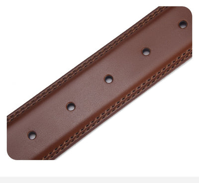 Cinturón de Cuero para Hombre con Hebilla de Pasador - Image 20