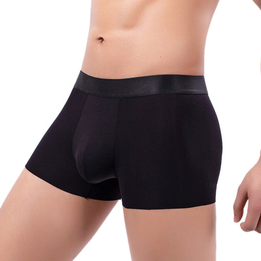 Bóxers Hombre Ice Silk Modal - Corte Clásico Cómodo Sin Costuras - Image 3