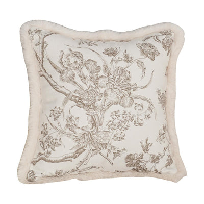 Funda de Almohada Retro Francesa de Lujo Suave con Estampado - Image 5
