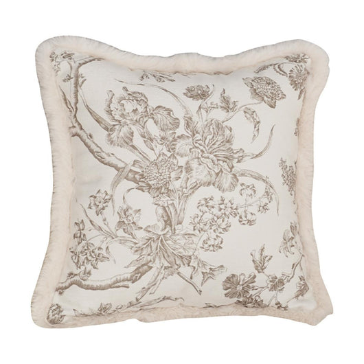 Funda de Almohada Retro Francesa de Lujo Suave con Estampado - Image 5